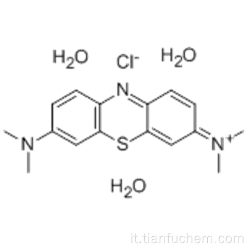 Triidrato di metilene blu CAS 7220-79-3